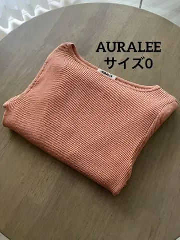 AURALEE for ronherman 오라리 리브 티셔츠 사이즈 0