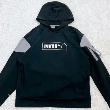 새상품급 PUMA NU-TILITY 풀오버 후드티 빅 로고 고품질