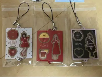 =LOVE 이코라브 사이토 쥬아라 미니 복권 아크릴 스탠드 키링