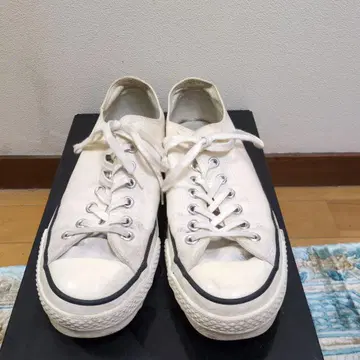 Converse 일본제 올스타 화이트 로우컷 스니커즈 29.5cm