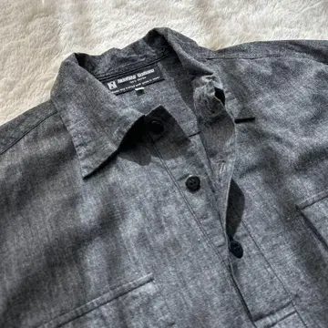 [ 레어 새상품급 ] YAMANE 데님 오버 셔츠 40 EVISU