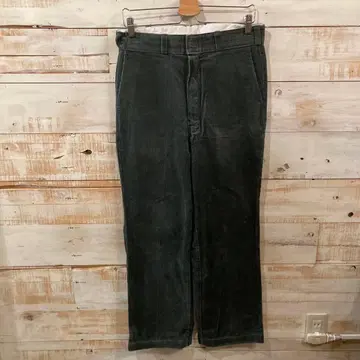 80s Dickies 코듀로이 팬츠 그린 32 USA TALON