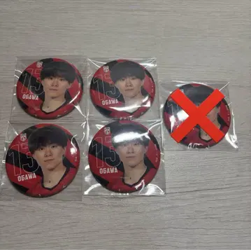 남자 배구 오가와 토모히로 캔뱃지 x 4