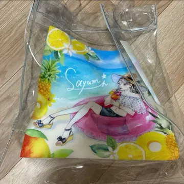 Sayumi 풀 컬러 미치시게 사유미 비닐 백 사유와 너와 여름