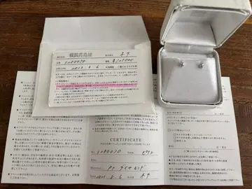 테이크업 플라티나 다이아몬드 귀걸이 0.3ct