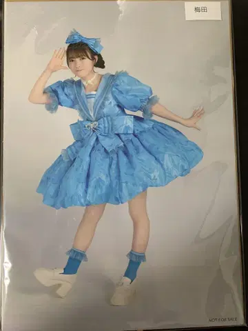 우메다 미유 A3 포스터 리본 의상