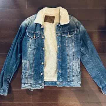 ZARA 데님 자켓 M 플리스 안감 보아 안감