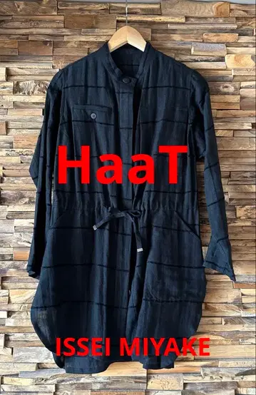 HaaT ISSEI MIYAKE 블랙 긴팔