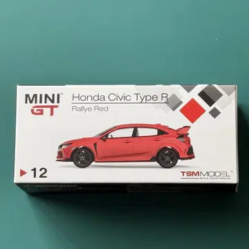 MINI GT 혼다 시빅 Type R 랠리 레드 새상품급
