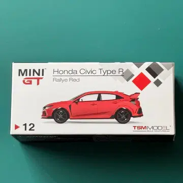 MINI GT 혼다 시빅 Type R 랠리 레드 새상품급