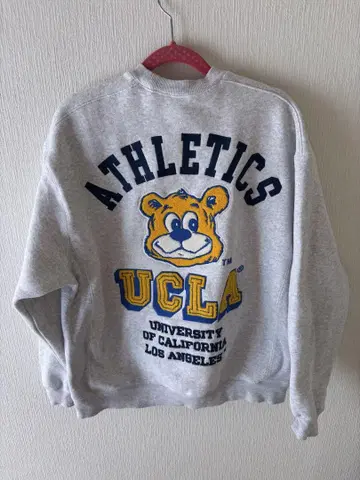 UCLA ATHLETICS 맨투맨 그레이 무라사키 스포츠