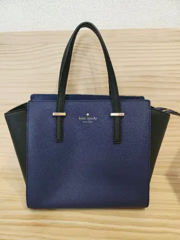 kate spade 네이비 핸드백
