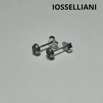 IOSSELLIANI 이오셀리아니 스터드 귀걸이 실버