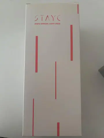 STAYC 공식 응원봉 화이트/핑크