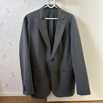 GU 워셔블 셋업 수트 L 그레이
