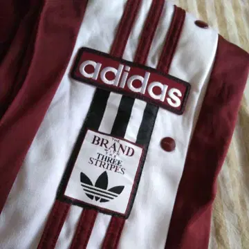 adidas 조거 팬츠 버건디 아디브레이크