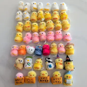 선착순 삐요리나 병아리 덕분 47개 미니 피규어