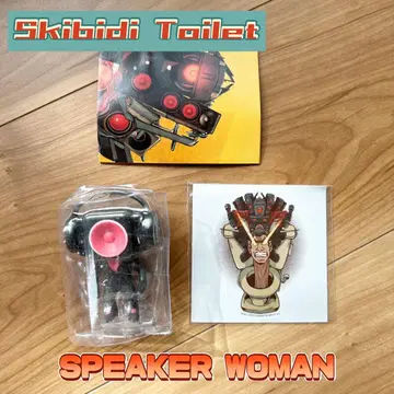 미사용품 스키비디 화장실 블라인드 미니 피규어 스피커 우먼
