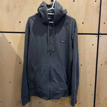 patagonia 오가닉 코튼 후드티 S 다크 그레이