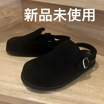 미사용 새상품 UNITEDARROWS CITEN 스웨이드 크로그 신발