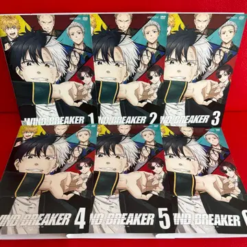WIND BREAKER 애니메이션 DVD 전권 세트 1권~6권 전6권
