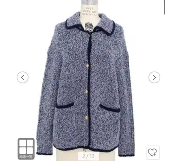 새상품 WINTER2 멜란지 가디건