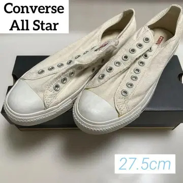 CONVERSE ALL STAR 컨버스 화이트 로우컷 슬립온