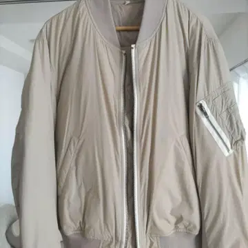 MUJI LABO 다운 MA-1 베이지 L
