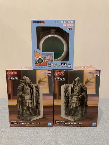 NARUTO 드래곤볼 피규어 묶음 판매 3개 세트