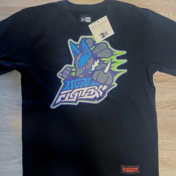 [ 새상품 택 포함 ] NEW ERA 뉴에라 루카리오 포켓몬 T셔츠