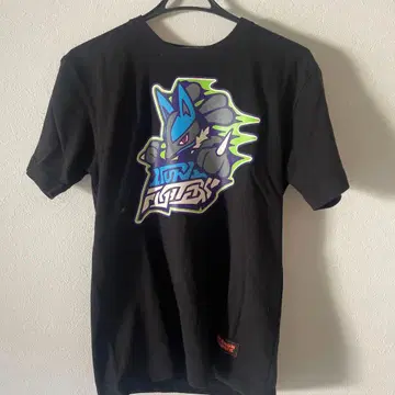 [ 새상품 택 포함 ] NEW ERA 뉴에라 루카리오 포켓몬 T셔츠