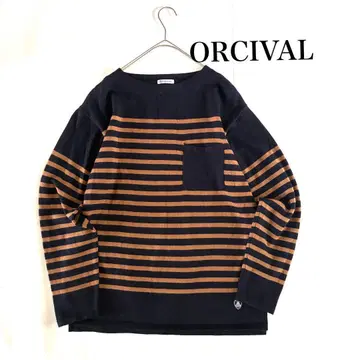 오르치발 ORCIVAL 니트 보더