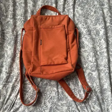 SUDAHANP 스퀘어 DayBag 오렌지 백팩