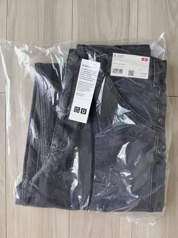 UNIQLO U 와이드 핏 컬러진 28