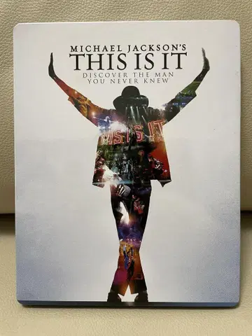 마이클 잭슨 THIS IS IT 스틸북 사양 완전 수량 한정