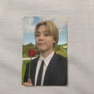 BTS 지민 MUSE 유니버셜 럭키 드로우 트레이딩 카드