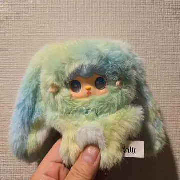 HOPPING BUNNY 그린 컬러 토끼 귀 봉제 인형