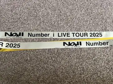 Number_i LIVE TOUR 2025 은색 테이프