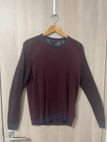 TED BAKER 다크 레드 니트 3