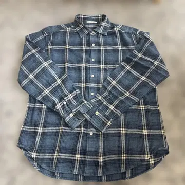 45rpm 체크 무늬 플란넬 셔츠 사이즈 5