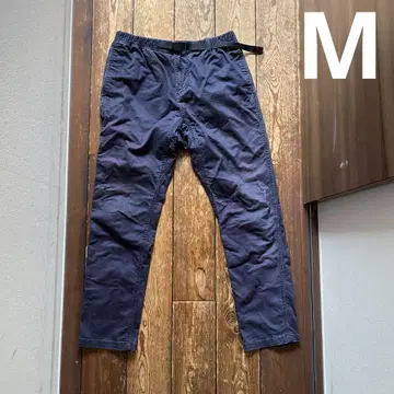 그라미치 네이비 팬츠 M 사이즈 치노 팬츠 테이퍼드