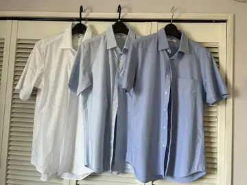 유니클로 노다림질 저지 셔츠 3장 UNIQLO