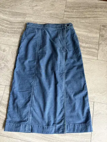 45R 데님 랩 스커트