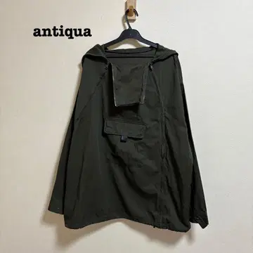 새상품급 완판템 antiqua 성숙 캐주얼 완성! 변형 디자인 블루종