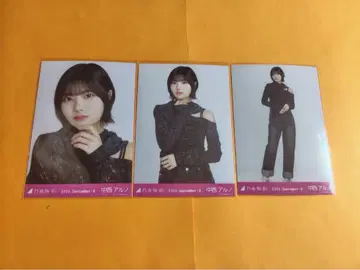 나카니시 아루노 노기자카46 어깨 트임 상의 랜덤 브로마이드 3종 컴프