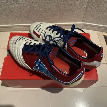 Puma 1.12 축구화 화이트/레드/블루 26.5cm