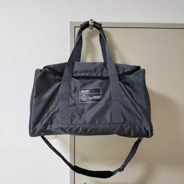 HUGOBOSS 보스턴 백 차콜 그레이