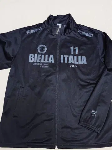FILA BIella Italia 블랙 저지 세트