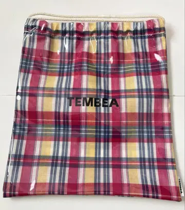 TEMBEA 텐베아 복조리 백 MADRAS PINK 체크