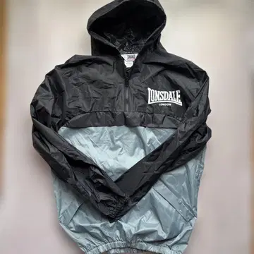 레어템 영국제 vintage LONSDALE 소프트 나일론 후드티 L